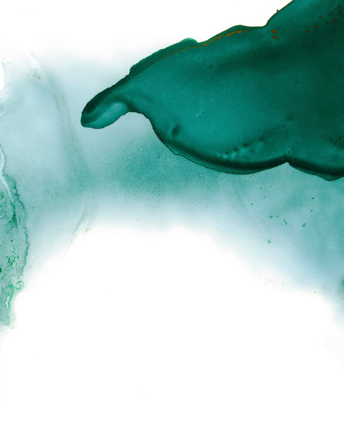 Three green abstract panels with olive, cream, and charcoal layered marks, panel 2 of 3