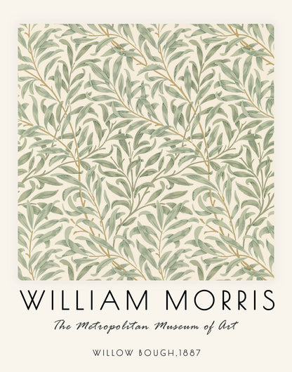 Botanical pattern poster with visible archive-style title and date text