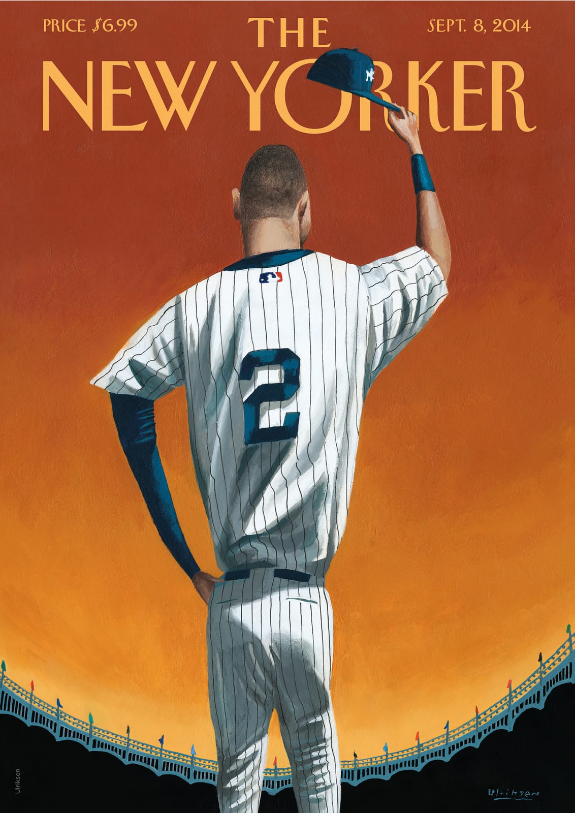 A baseball player wearing number 2 is seen from behind.