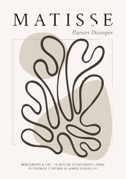 a large winding contour inside a thin inner border