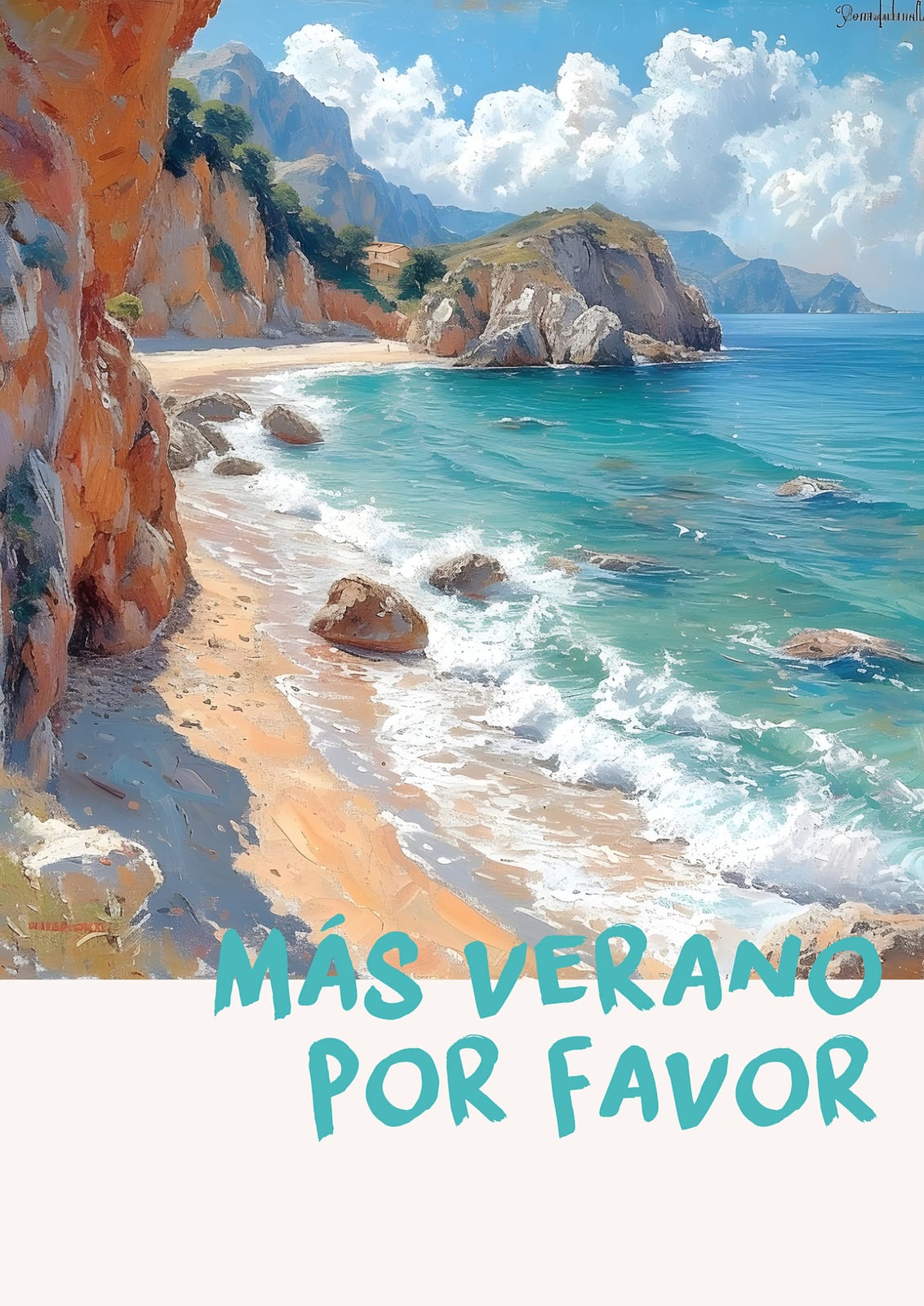 rocky cove with MÁS VERANO POR FAVOR.