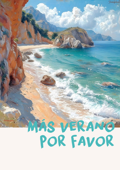 rocky cove with MÁS VERANO POR FAVOR.