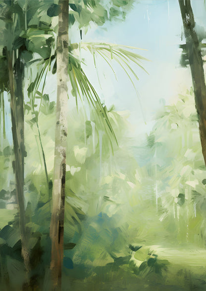 light palm grove.